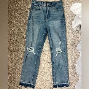 Super high rise mom Jean